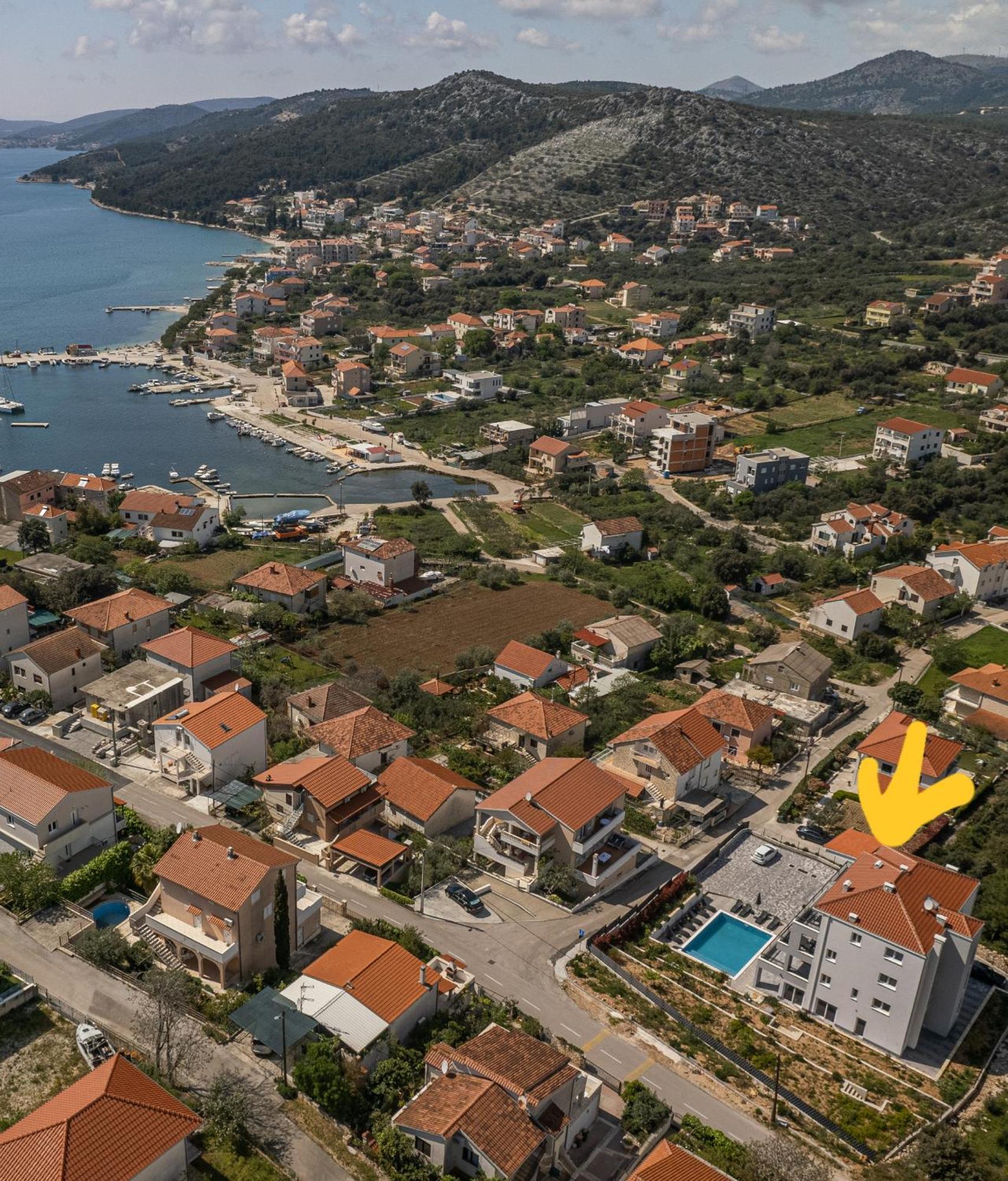 Villa Barbara & Zoran With Free Parking And Heated Swimming Pool Seget Vranjica Exterior photo